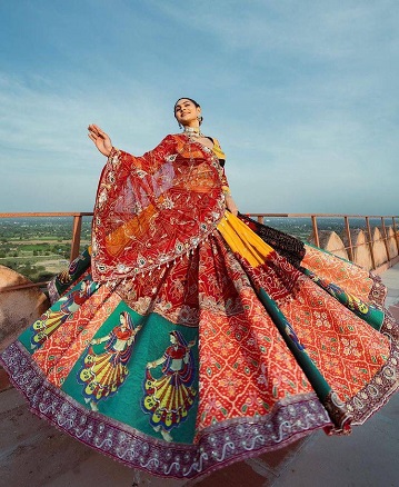 Just Trousers Woman's Collection Lehanga Choli
